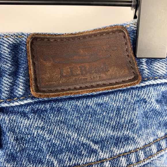 LL Bean | Vintage Flannel Lined Jeans Classic Fit - Picture 6 of 7